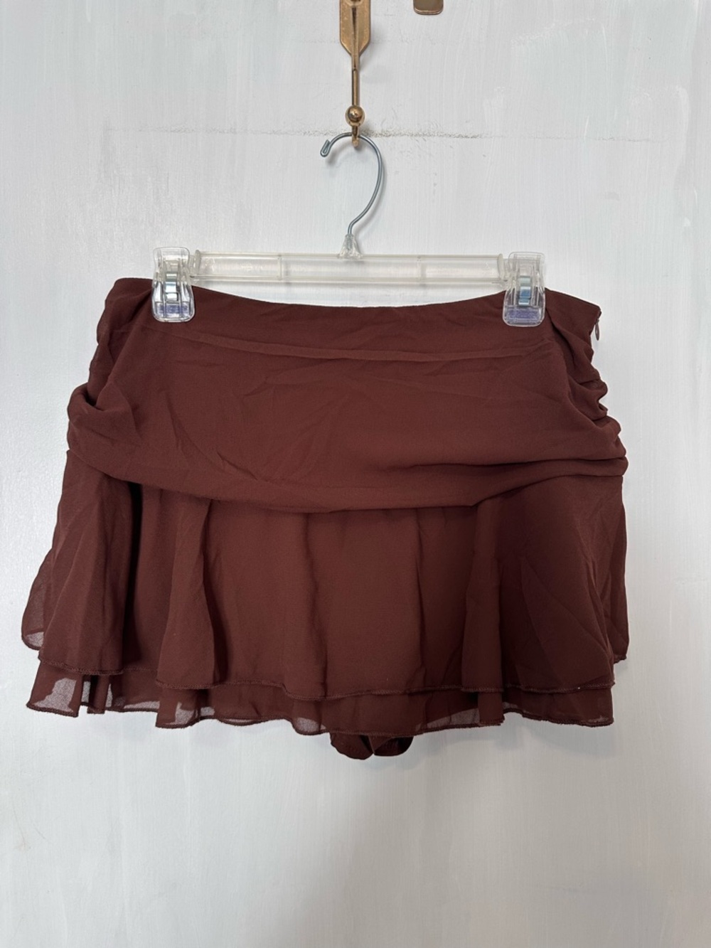 Women’s Brown Skort, Size Large